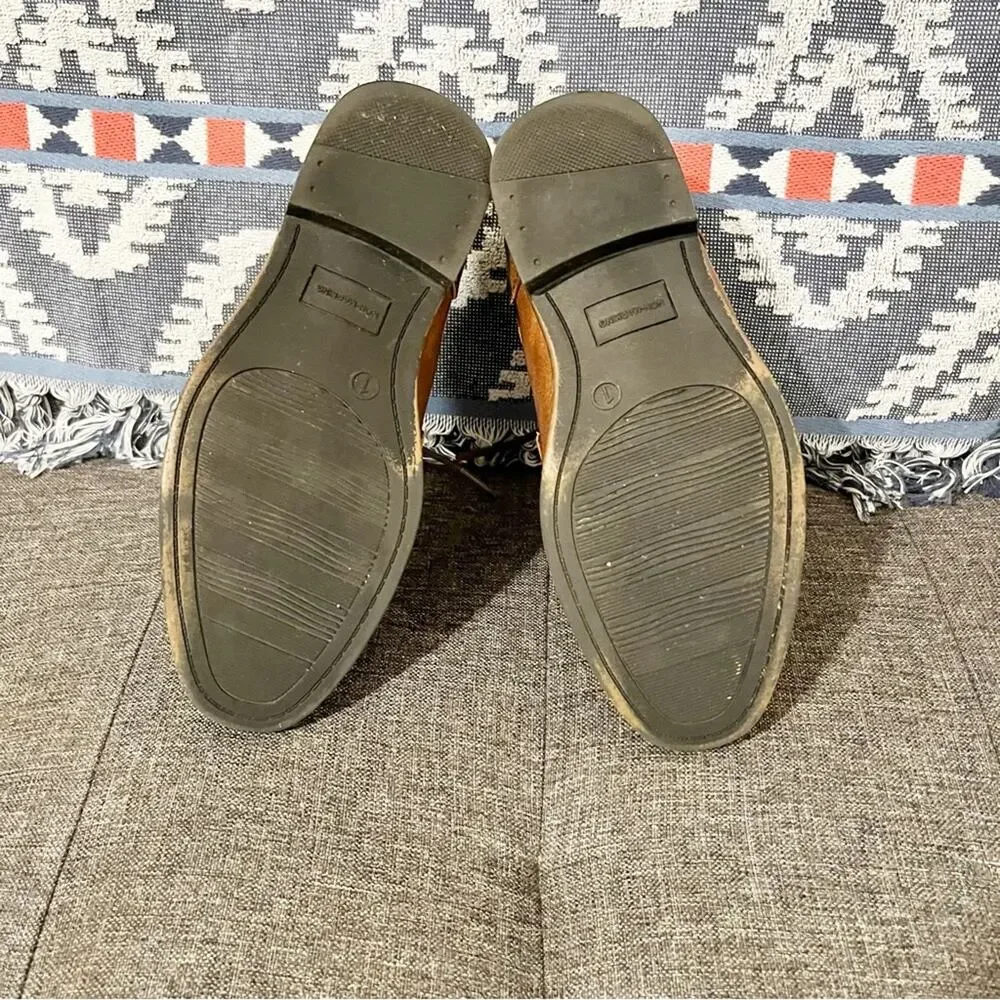 MAX + JAKE Boy’s Buckley Oxford Dress Shoes, 1 Medium (Age 7)